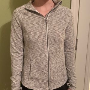 Fila zip up jacket. XS, gray
